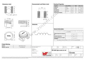 7449152066 Datasheet Cover