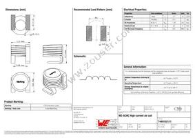 7449152111 Datasheet Cover