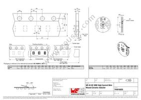 744916020 Datasheet Page 3