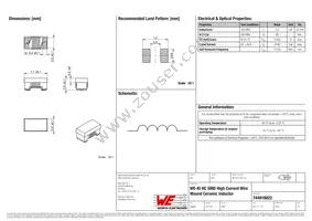 744916022 Datasheet Cover