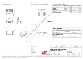 744916127 Datasheet Cover