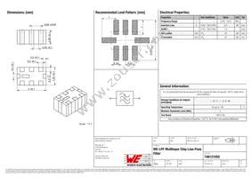 748121055 Datasheet Cover