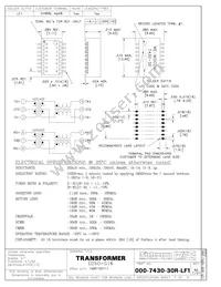 7490100111 Datasheet Cover