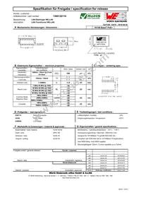 7490120110 Datasheet Cover