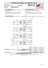 7490220122 Datasheet Page 2