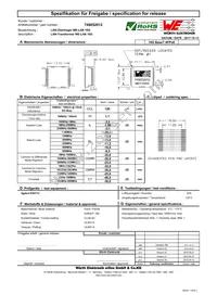 749052012 Datasheet Cover