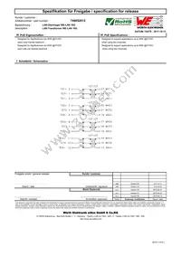 749052012 Datasheet Page 2