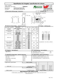 749053010 Datasheet Cover