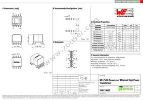 749119650 Datasheet Cover