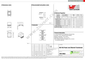 749119933 Datasheet Cover