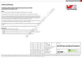 749119950 Datasheet Page 4