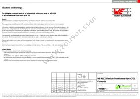 749196141 Datasheet Page 4