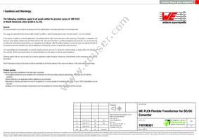 749196301 Datasheet Page 4