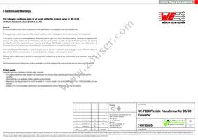 749196520 Datasheet Page 4