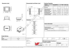 749196527 Datasheet Cover