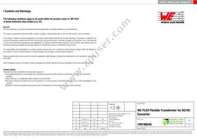 749196540 Datasheet Page 4