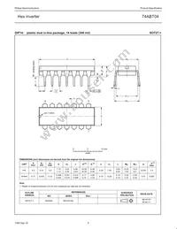 74ABT04N Datasheet Page 5