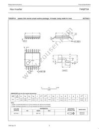 74ABT04N Datasheet Page 8