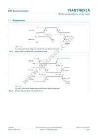 74ABT16240ADGG Datasheet Page 8