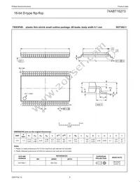 74ABT16273DL Datasheet Page 10