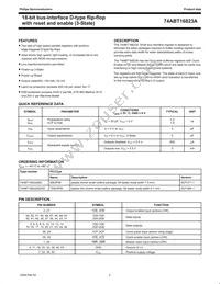 74ABT16823ADL Datasheet Page 2