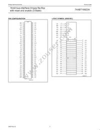 74ABT16823ADL Datasheet Page 3