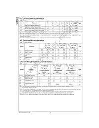 74ABT245CMTCX Datasheet Page 4