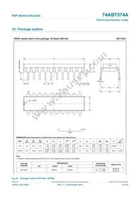 74ABT574AN Datasheet Page 9