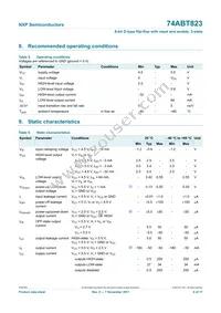 74ABT823DB Datasheet Page 6