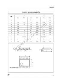 74AC02TTR Datasheet Page 7