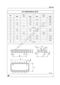 74AC125TTR Datasheet Page 7