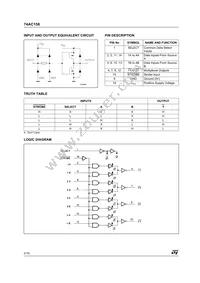 74AC158MTR Datasheet Page 2