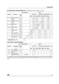 74AC16373TTR Datasheet Page 5