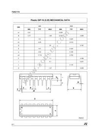 74AC174MTR Datasheet Page 8