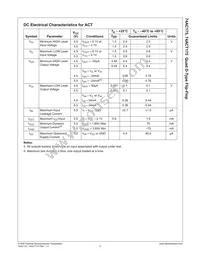 74AC175MTCX Datasheet Page 5