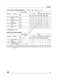 74AC257TTR Datasheet Page 5