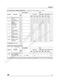 74AC273MTR Datasheet Page 5