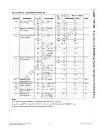 74AC299MTCX Datasheet Page 5