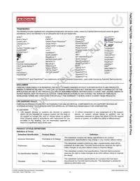 74AC299MTCX Datasheet Page 14