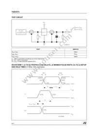 74AC573TTR Datasheet Page 6