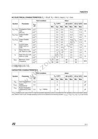 74AC574TTR Datasheet Page 5