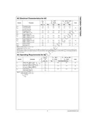 74ACQ543SPC Datasheet Page 5