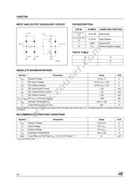 74ACT04MTR Datasheet Page 2