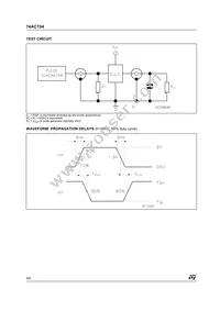 74ACT04MTR Datasheet Page 4