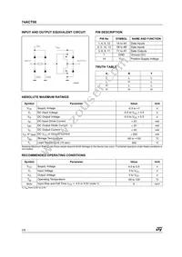 74ACT08MTR Datasheet Page 2