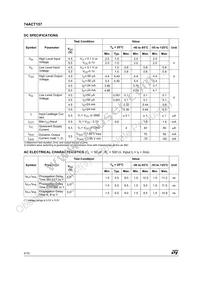 74ACT157MTR Datasheet Page 4