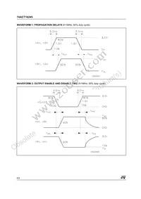 74ACT16245TTR Datasheet Page 6