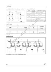 74ACT174MTR Datasheet Page 2