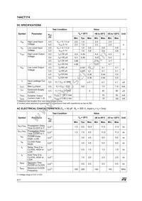 74ACT174MTR Datasheet Page 4