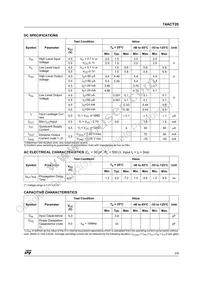 74ACT20MTR Datasheet Page 3